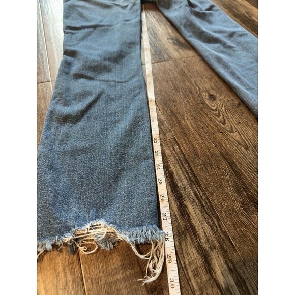 Mother The Rascal Ankle Chew Jeans In Learning To Hula Size 30 - Picture 6 of 9